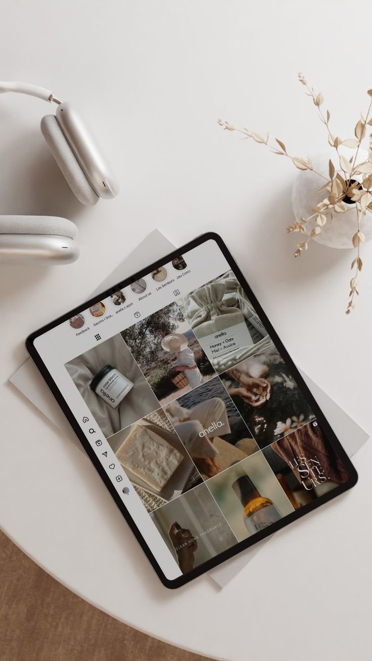 Gestão de redes sociais para marcas — criação de conteúdo visual profissional.